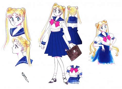 Naoko Takeuchi Bishoujo Senshi Sailor Moon Bssm Materials Collection Usagi Tsukino Character
