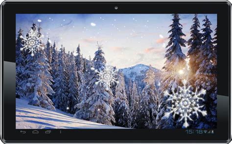 Not a movie, this wallpaper is rendered in opengl with full support for both phones and tablets in any orientation! 50+ Live Falling Snow Desktop Wallpaper on WallpaperSafari