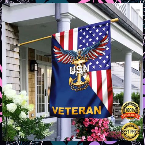 Usn Veteran Flag • Leesilk Shop