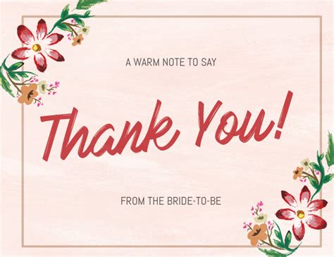 Thank You Card Template Card Templates Free Word Templates
