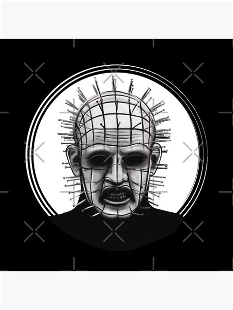 Pinhead Hellraiser Poster By Geraart Redbubble