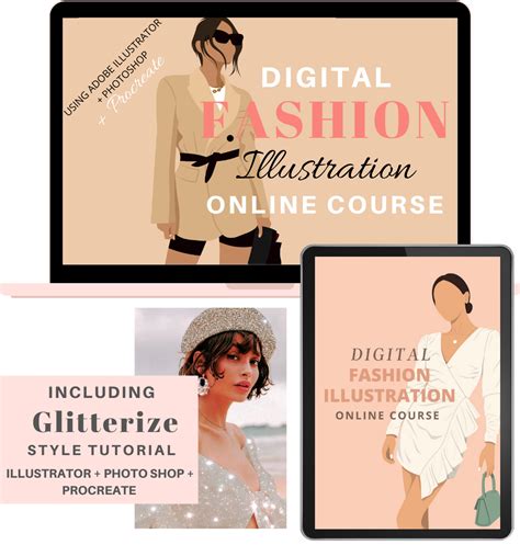 Digital Fashion Illustration Course La Mode College