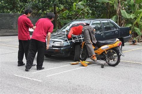 Get tips that increase the value of motorcycle crash cases. Malaysia 1st Motorcycle Outdoor Crash Test