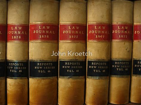 Row Of Antique Law Books Circa 1800 By John Kroetch Redbubble