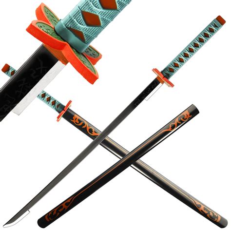 Buy Cosplay Anime Swords Demon Slayer Sword Handmade Katana Samurai