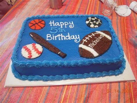 All Sports Cake