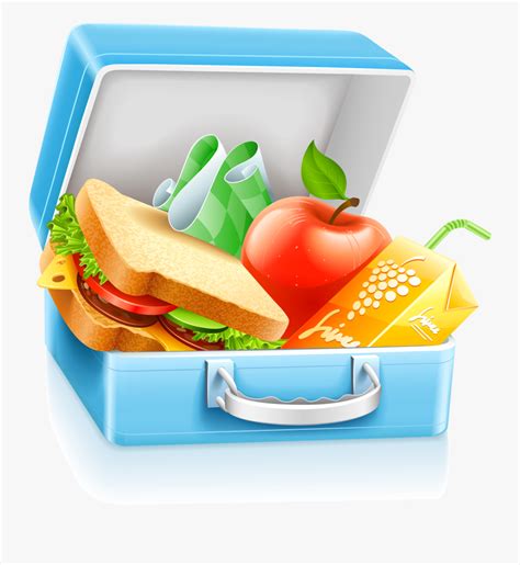Clip Art Lunchbox School Meal Box School Lunch Box Png Free
