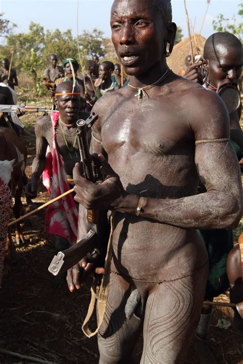 Girl Naked Mursi Tribe