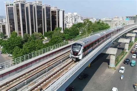 Gmrc Opens 32 Km Phase 1 Corridors Of Ahmedabad Metro Rail Project