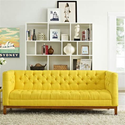 Panache Chesterfield Sofa And Reviews Allmodern Fabric Sofa