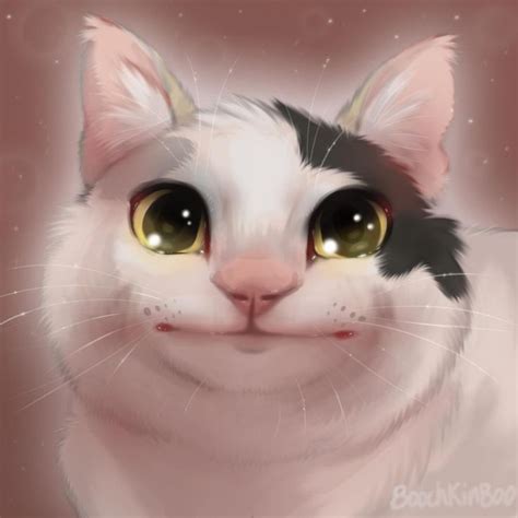 Illustration By Boochkinboo Polite Cat Cats Cute Animal Drawings