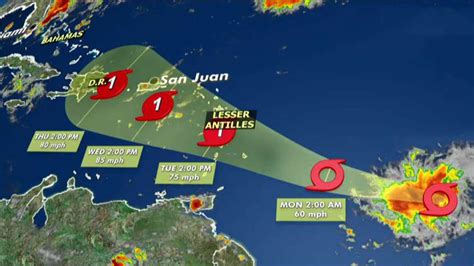 Tropical Storm Dorian Strengthens May Threaten Puerto Rico Dominican Republic As Minimal