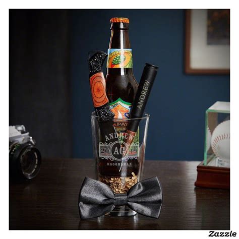 Create unique gifts, personalise them and receive the money in your account. Create your own set | Zazzle.com | Groomsmen gift set ...