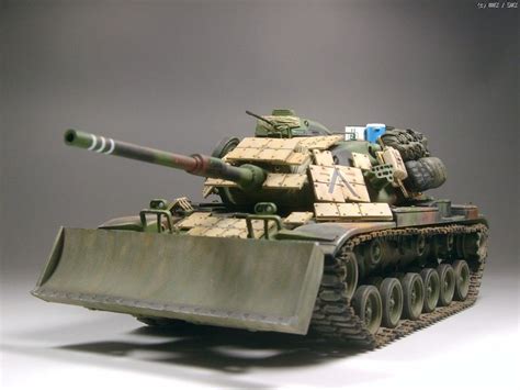 M60a1 With Rise Passive Armor Plastic Model Kits Plastic Models M60