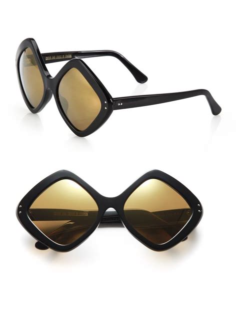 Cutler And Gross 58mm Diamond Sunglasses In Black Modesens Cutler And Gross Sunglasses