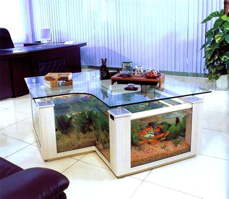 The Home Aquarium For A Unique Interior Feature