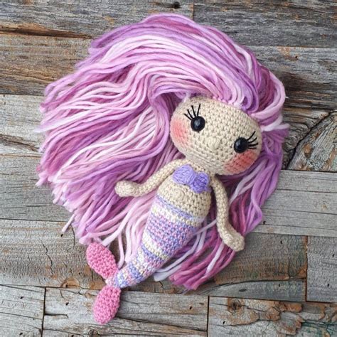 Amigurumi Mermaid Doll Free Pattern Free Amigurumi Crochet Crochet