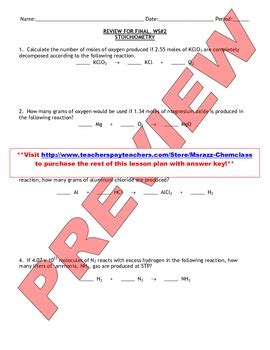 In case of covalent polar bond the difference in electronegativity between the two bonded atoms is: Chemistry Final Exam Review Worksheets by MsRazz ChemClass ...