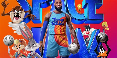 Space Jam 2s New Poster Highlights The Tune Squad Screen Rant