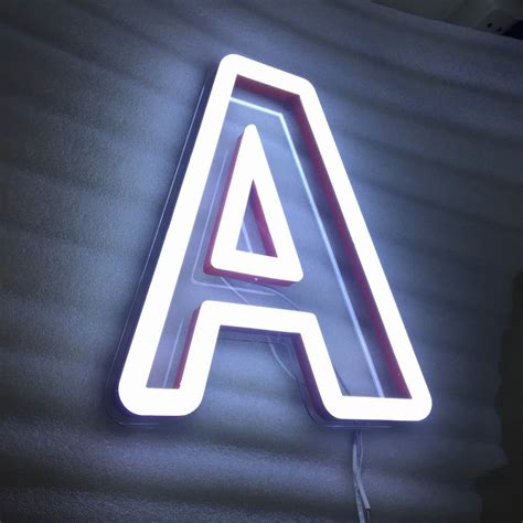Led Acrylic Neon Letter Sign Wholesale Color Neon Sign Letters China