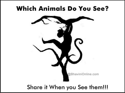 Picture Riddle Which Animals Do You See In The Image Bhavinionline