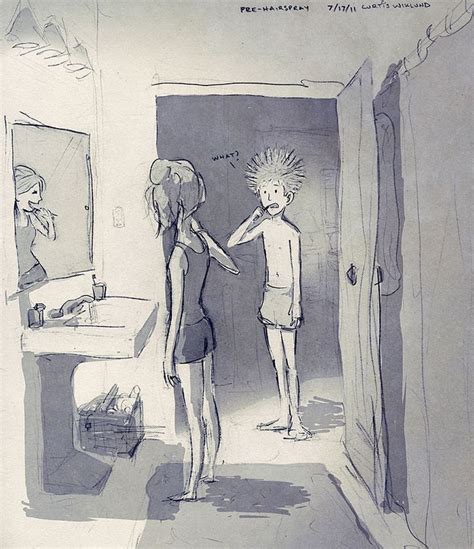 husband illustrated every single day he spent with his beloved wife in 365 drawings drawing