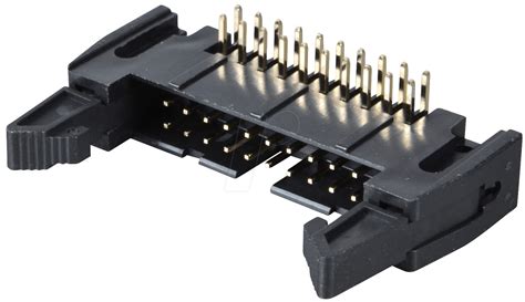 Psl20w Pin Connector 20 Pin With Interlock Angled Elecenapl
