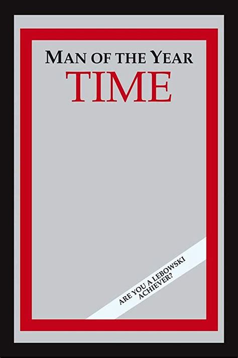 Time Magazine Template Person Of The Year