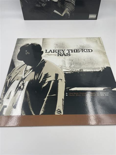 Lakey The Kid Nas One Never Knows By The Sword 2x 12 Vinyl Lot