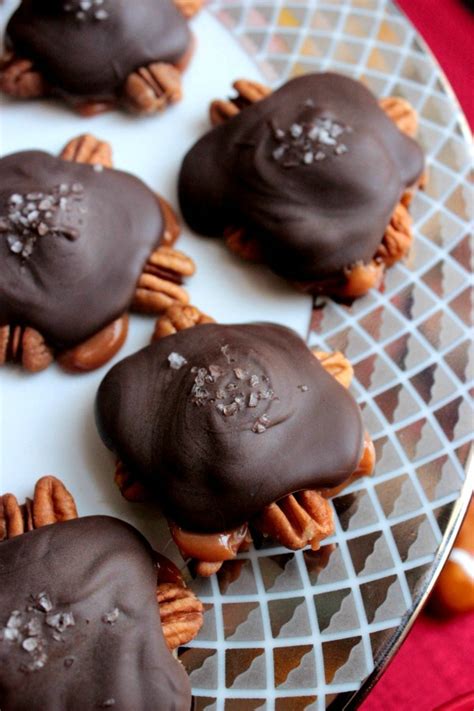 Take me into a candy shop and i will walk out with a turtle candy every time. Homemade Turtles: Holiday Inspiration - Hoosier Homemade