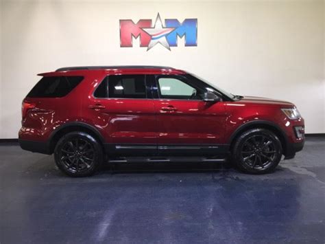 2017 Ruby Red Metallic Tinted Clearcoat Ford Explorer