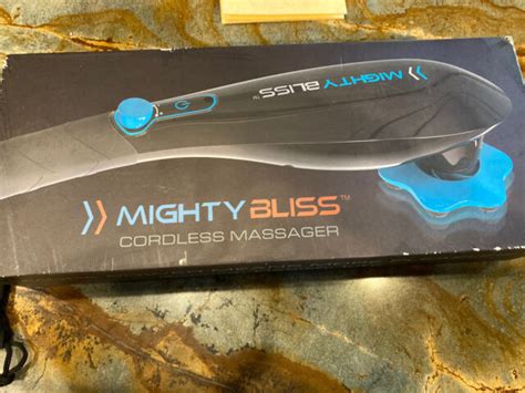 Mighty Bliss Mb 201 Plastic Cordless Massager For Sale Online Ebay