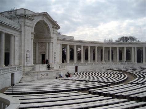The Memorial Amphitheater At Arlington National Cemetery Flickr
