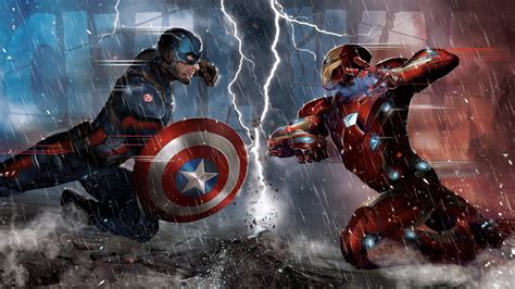 1600x900 Captain America Vs Iron Man Comic 5k 1600x900 Resolution Hd 4k