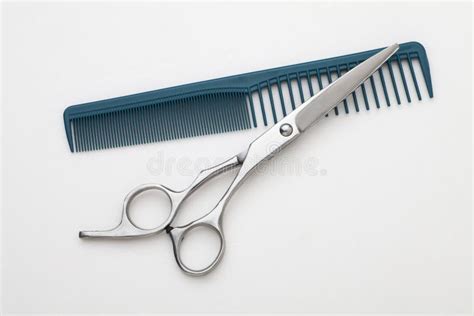 Scissors And Comb Stock Photo Image Of Sharp Accessories 28653622