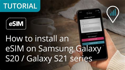 How To Install An Esim On Samsung Galaxy S20 Galaxy S21 Series