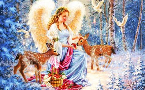 Christmas Angel Wallpaper 52 Images