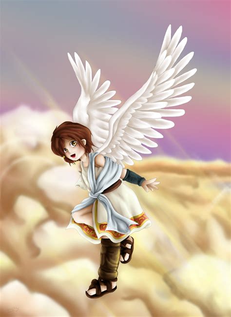 Icarus The Angel By Lady Of Link On Deviantart