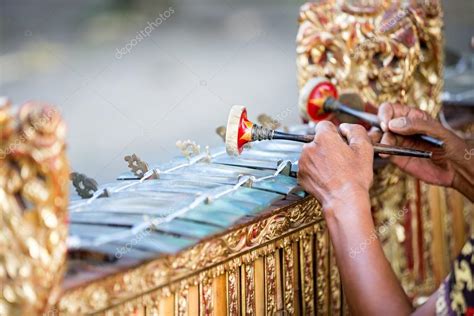 Traditional Balinese Music Instrument Stock Photo By ©luckybusiness