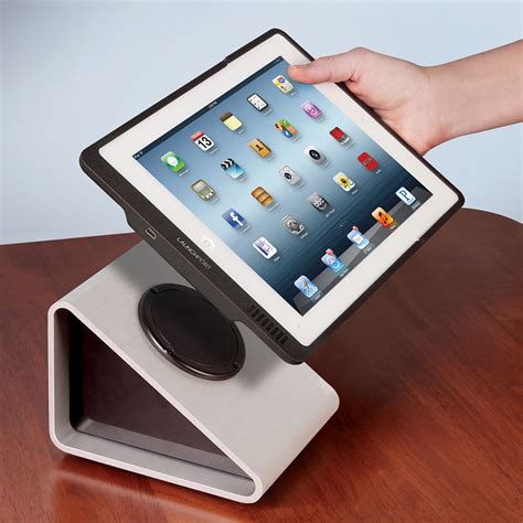The Inductive Ipad Charging System Hammacher Schlemmer