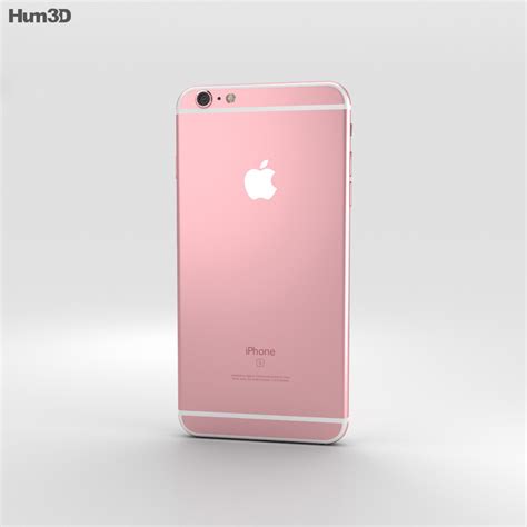 Iphone 6s 128gb sim size sim1: Apple iPhone 6s Plus Rose Gold 3D model - Electronics on Hum3D