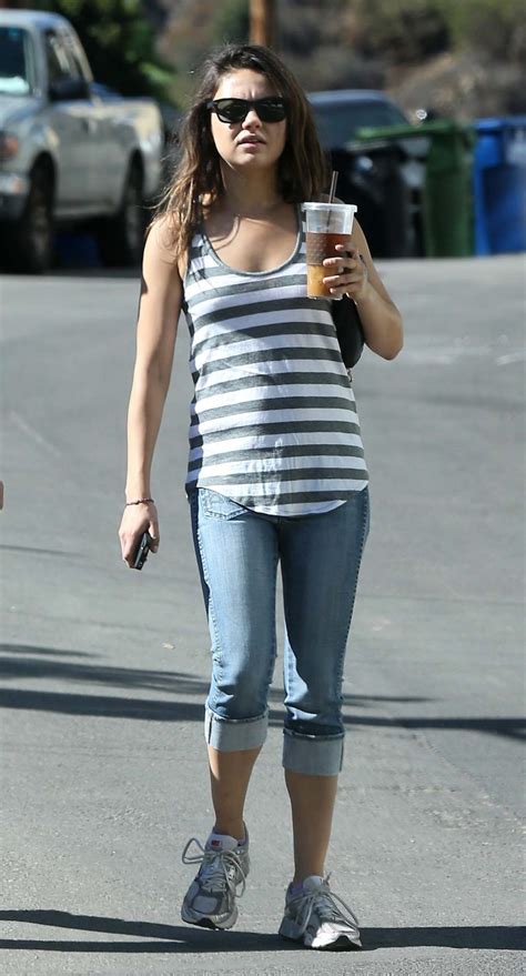 Pin By Fashion Dolling On Mila Kunis Striped Top Tops Fashion