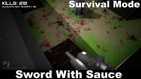 Sword With Sauce Survival Mode New World Record 270 Kills Sniper
