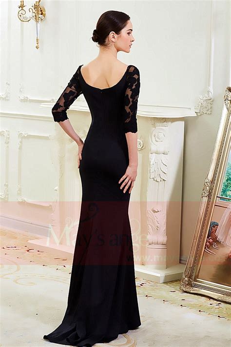 Un choix unique de boléro femme manche longue disponible dans notre magasin. robe noire longue avec des manches en dentelle col bateau ...