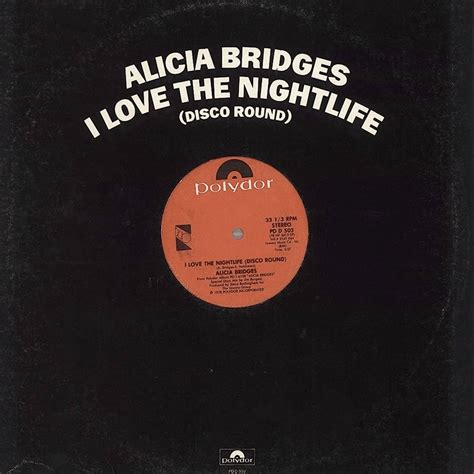 Alicia Bridges I Love The Nightlife Disco Round Lyrics Genius Lyrics