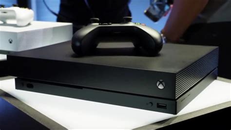 Microsoft Unveils New Xbox One X Video Game Console