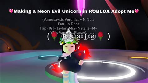 See more ideas about roblox, adoption, roblox pictures. MAKING A NEON EVIL UNICORN IN ROBLOX ADOPT ME! - YouTube