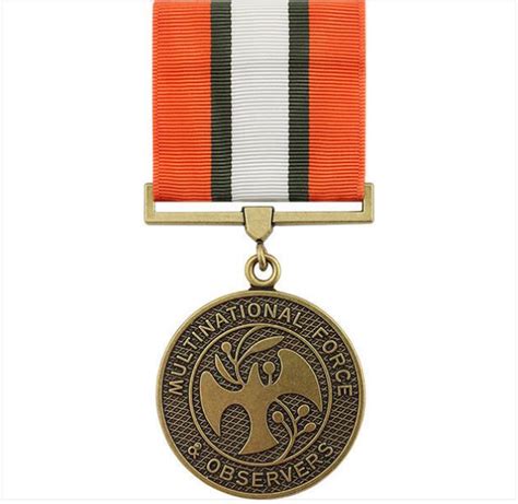 Vanguard Full Size Medal Multinational Force And Observer Heroes