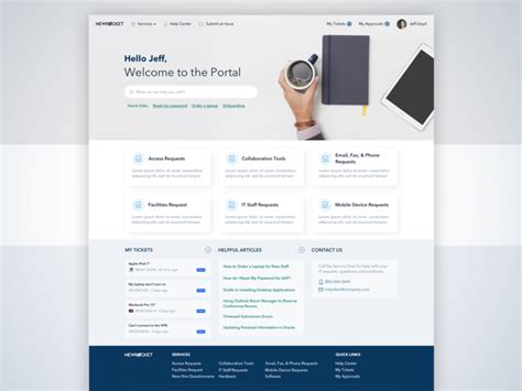 Employee Self Service Portal Designs Themes Templates And