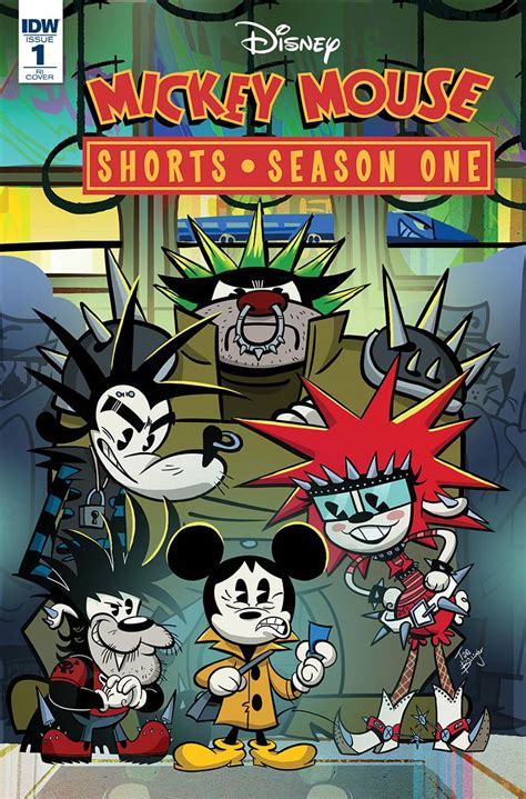Mickey Mouse Shorts Season One 1 10 Copy Cover Fresh Comics